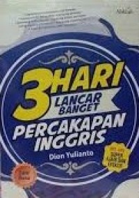 3 Hari Lancar Banget Percakapan Inggris