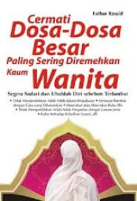 Cermati Dosa-Dosa Besar Paling Sering Diremehkan Kaum Wanita
