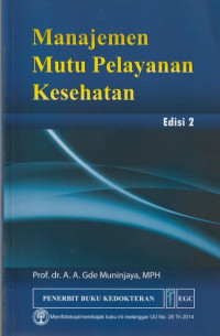 Manajemen Mutu Kesehatan
