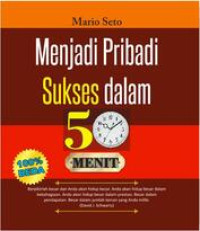 Menjadi Pribadi Sukses Dalam 50 Menit